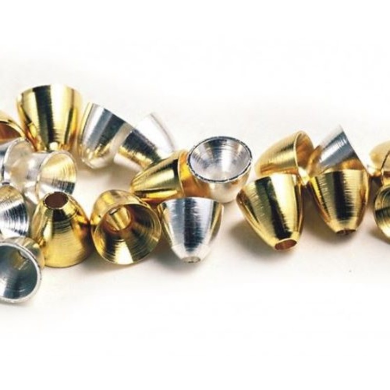 Veniard Brass Cone heads - 100 pack