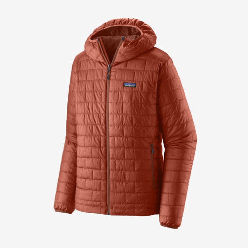 Patagonia Men's Nano Puff Hoody - Burnished Red