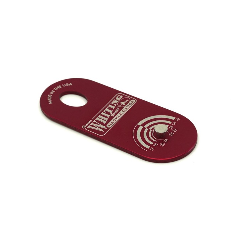 Whiting Hackle Gauge