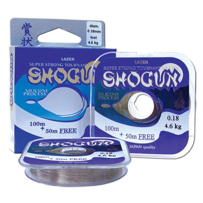 SHOGUN Lazer 150m - Fly fishing tippet line