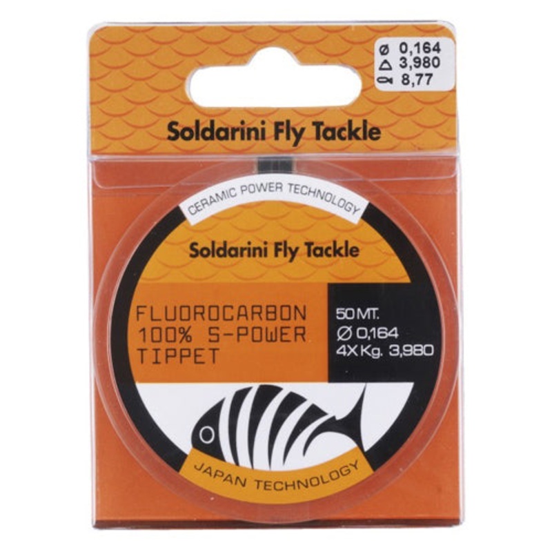 Soldarini S-Power Flurocarbon Tippet 50M Spools