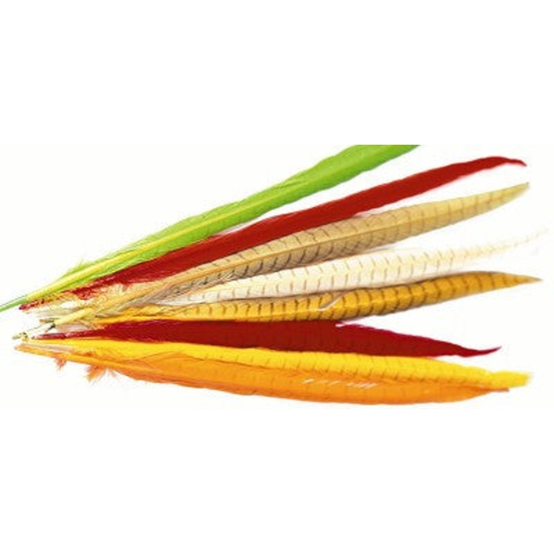 Veniard Cock Pheasant Tail Colour Extracted