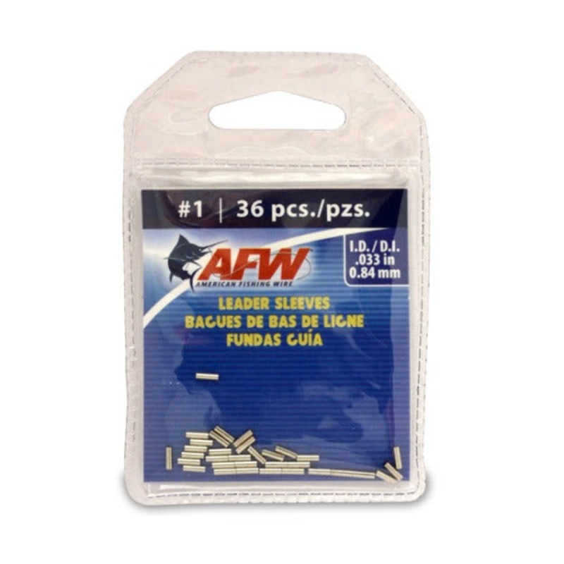 AFW Single Barrel Leader Crimping Sleeves