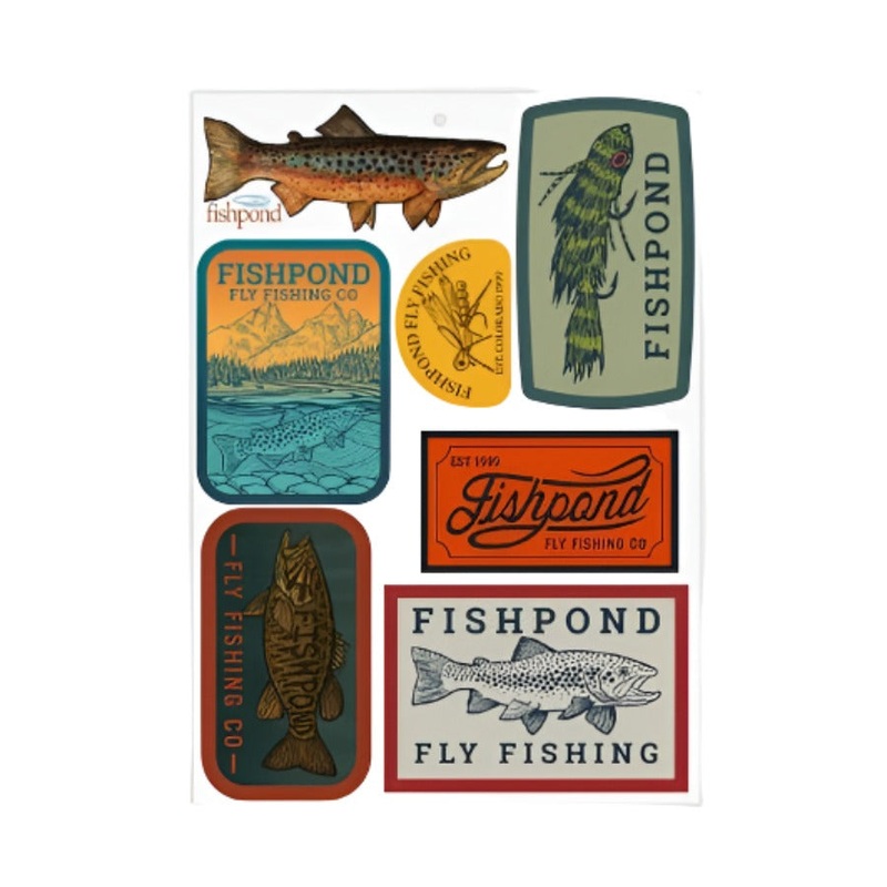 Fishpond Freshwater Sticker Kit