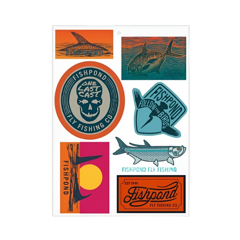 Fishpond Saltwater Sticker Kit