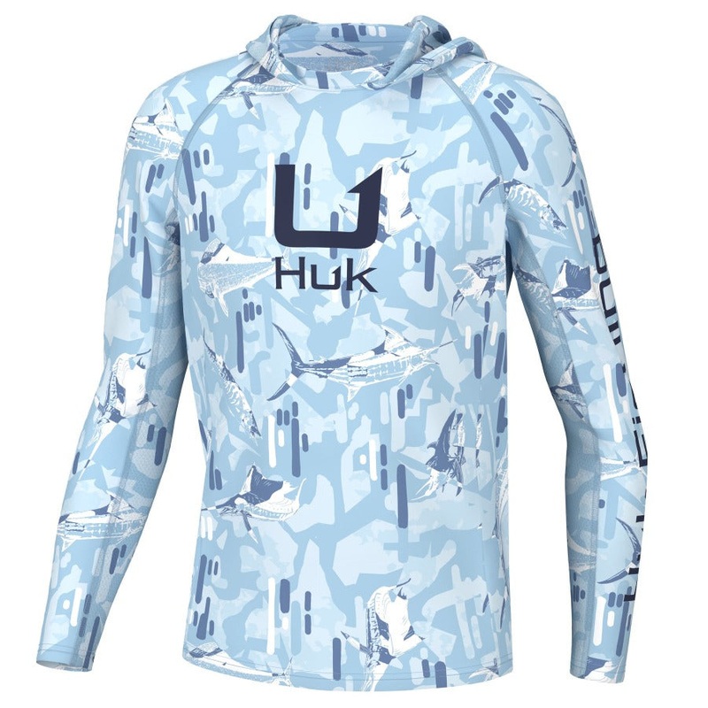 Huk Kids' Icon Apex Vert Performance Sun Hoody