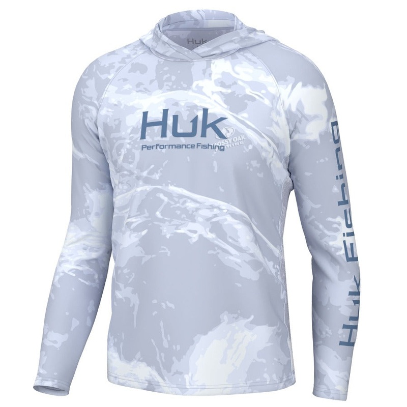 Huk Men's Mossy Oak Pursuit Performance Sun Hoody