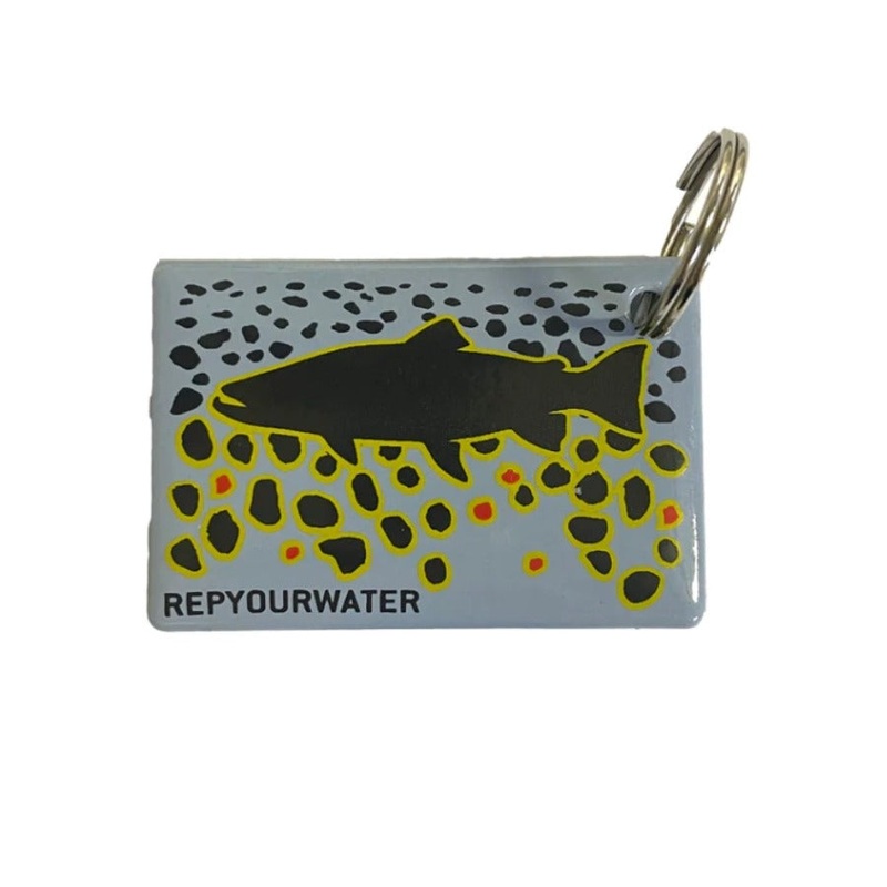 Rep Your Water Enamel Key Ring