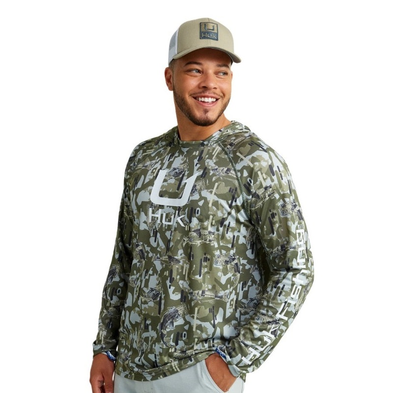 Huk Men's Apex Vert Icon Performance Sun Hoody (Clearance)
