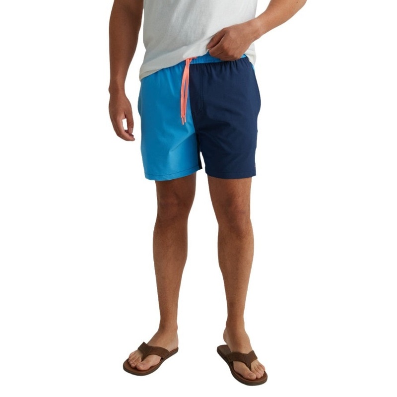 Huk Men's Pursuit Volley Segmented Swim Shorts