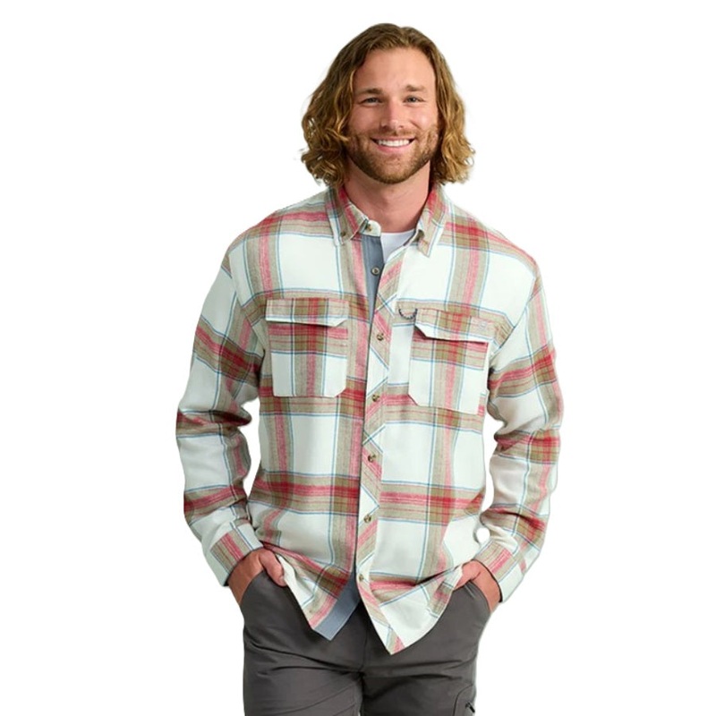 Huk Men's Hawser Plaid Flannel Shirt