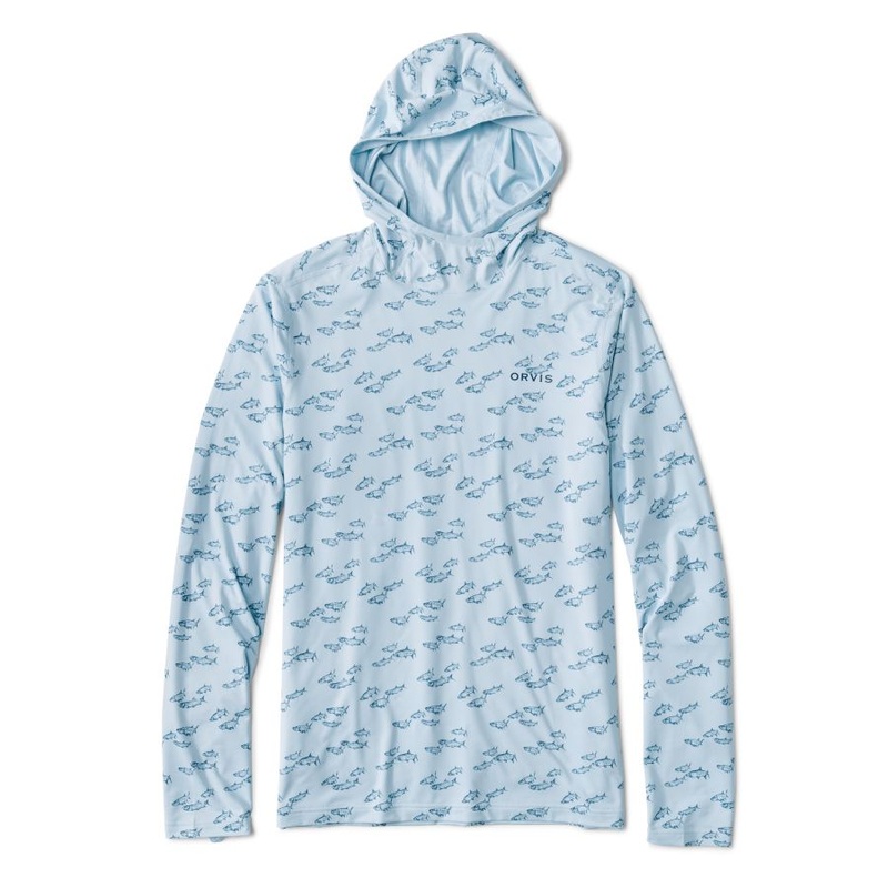 Orvis Men's Sun Defense Printed UPF Hoody