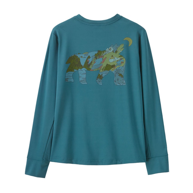 Patagonia Kids' Long Sleeved Capilene Silkweight T-Shirt