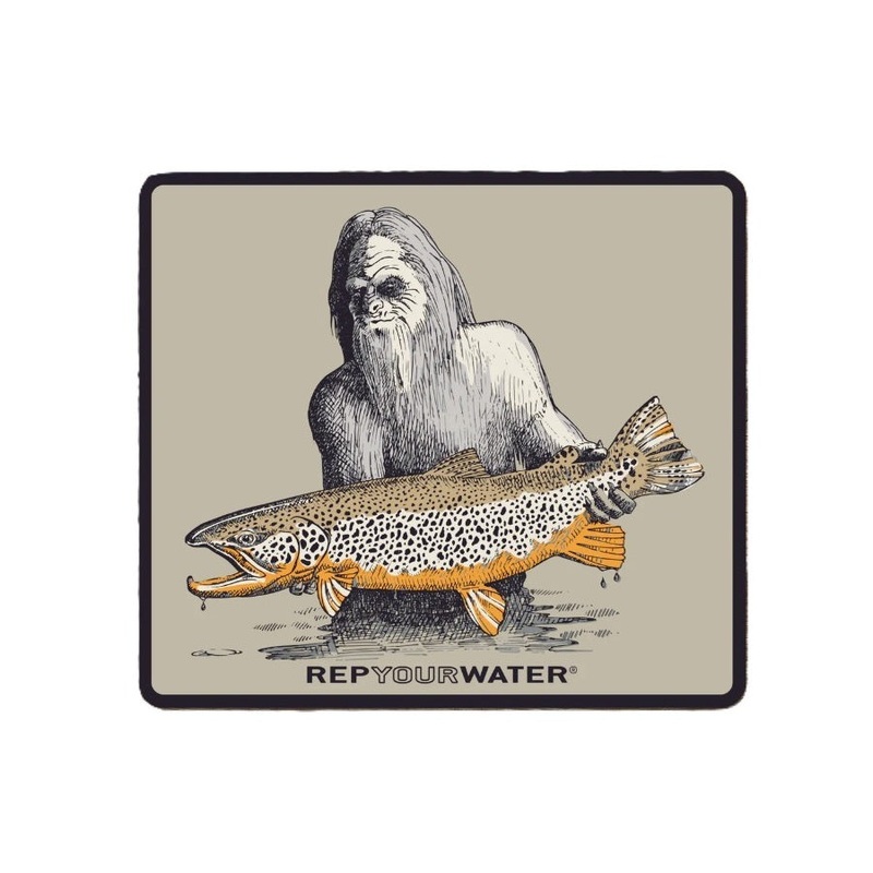 Rep Your Water Hero Squatch Sticker