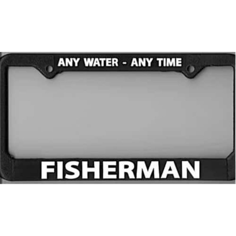 Fly Fishing Licence Plate Holder