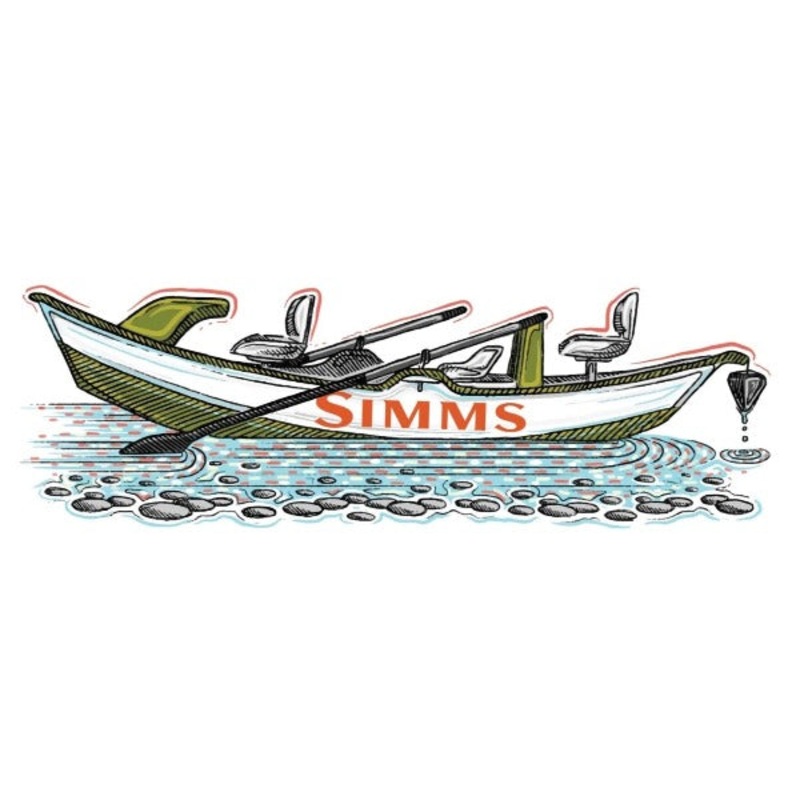 Simms Catch Your Drift Sticker