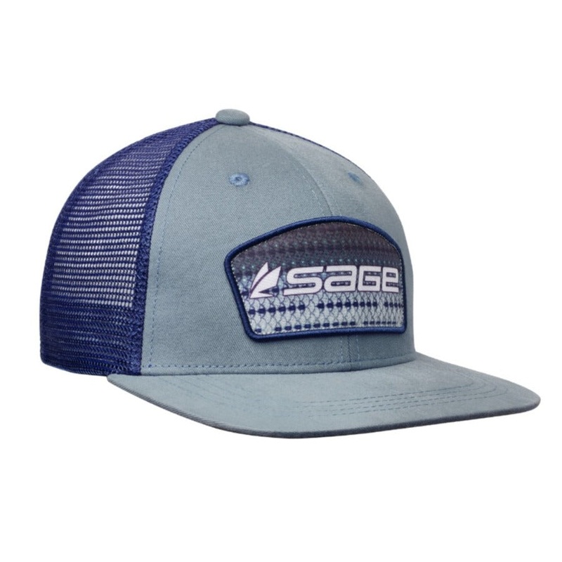 Sage Fish Flank Patch Trucker Hat