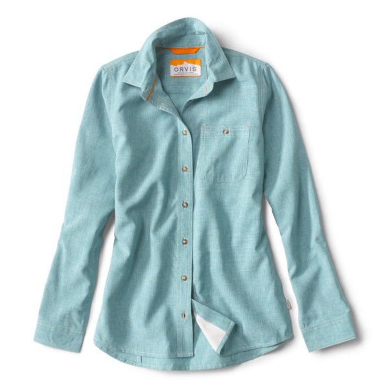 Orvis Women's Tech Chambray Work Shirt (Clearance)