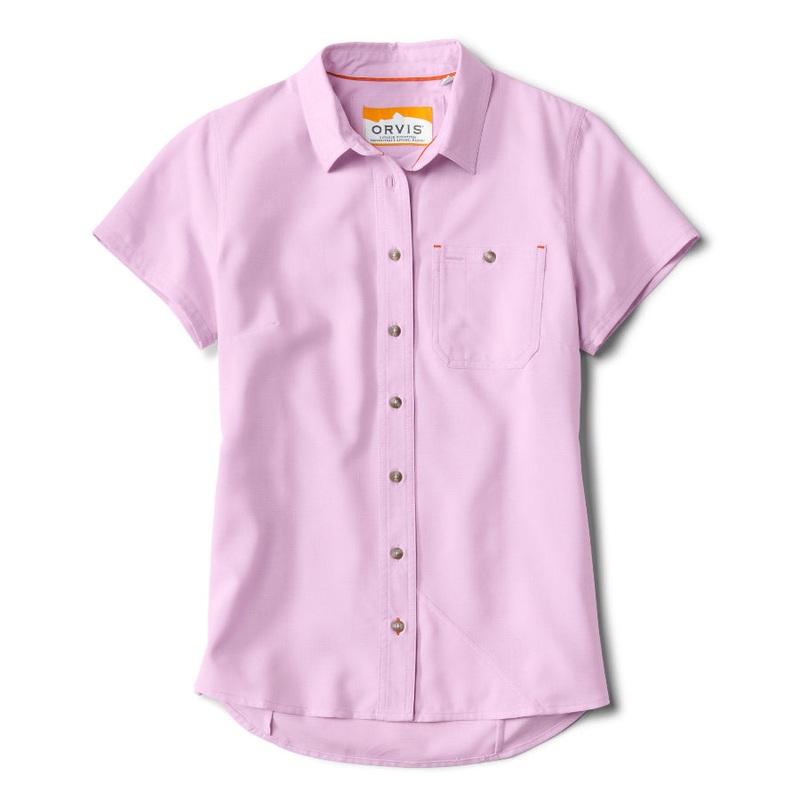Orvis Women's Tech Chambray Short Sleeved Work Shirt