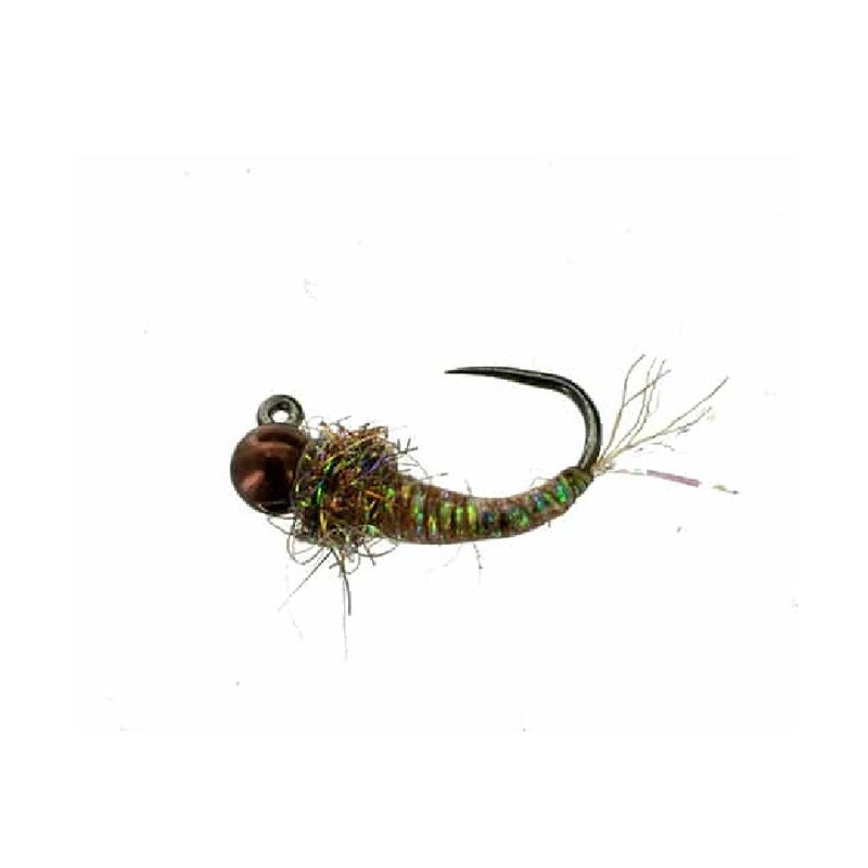 Catch Flies B Smo's Jigged Larva Barbless Jig Nymph