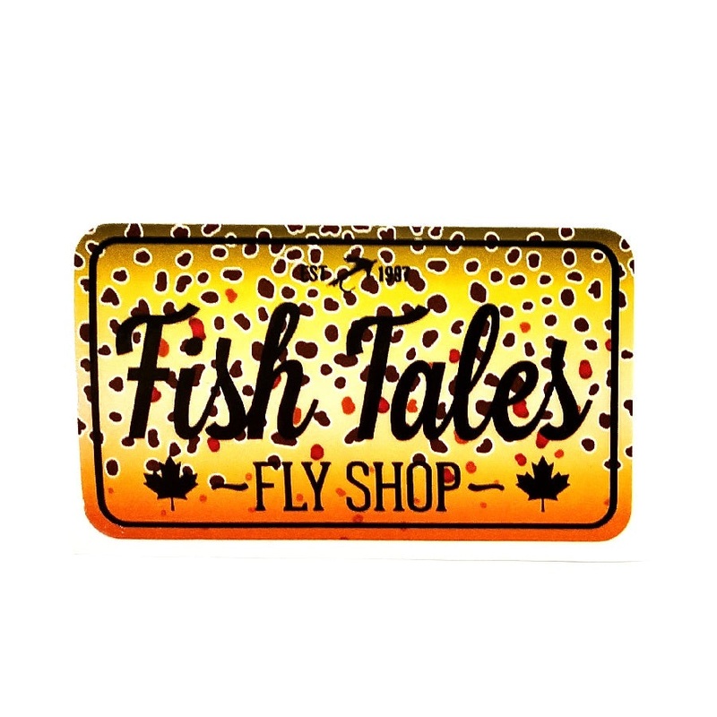 Fish Tales Trout Skin Logo Decal