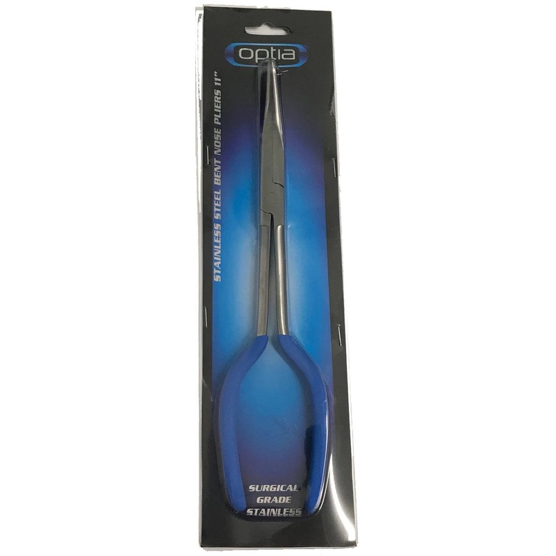 Optia 11" Bent Nose Stainless Steel Pliers