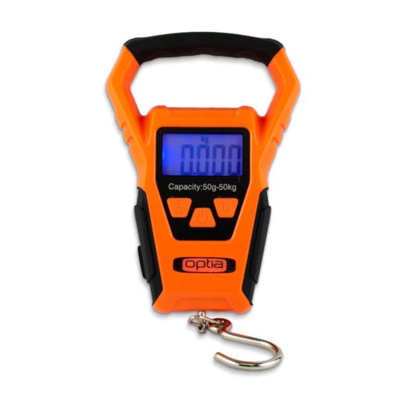 Optia Waterproof Digital Fishing Scale 50g - 50kg