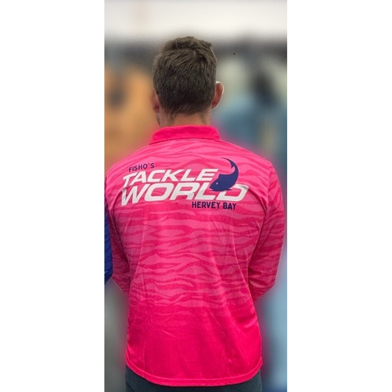 Switchbait  Shirt Sublimated Long Sleeve Ladies Pink