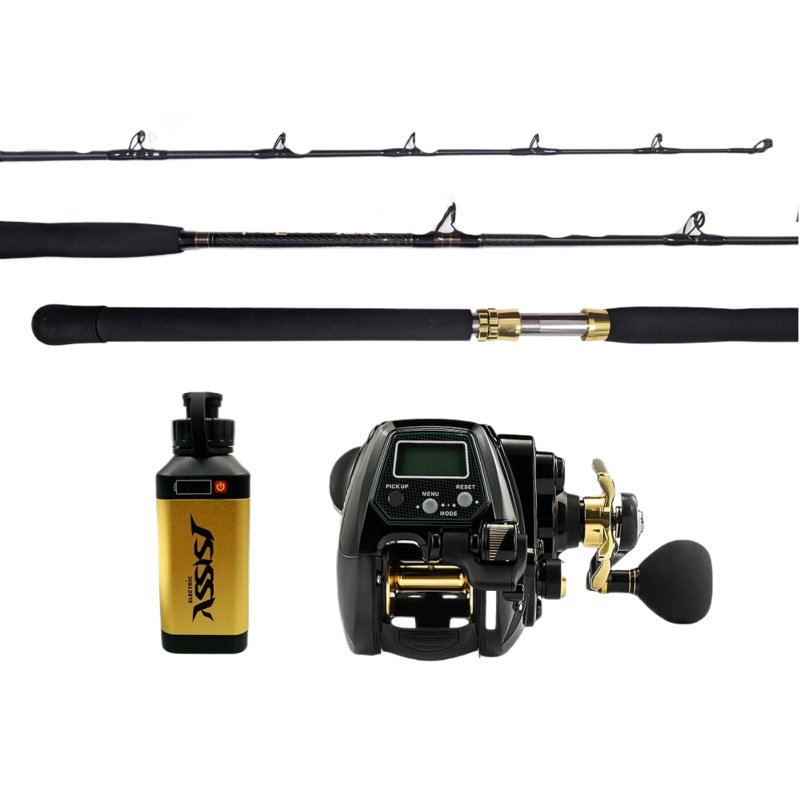 Wilson Electric Assist Straight Butt Combo With Lithium Battery (3000/rlfea1s/3.5amp)