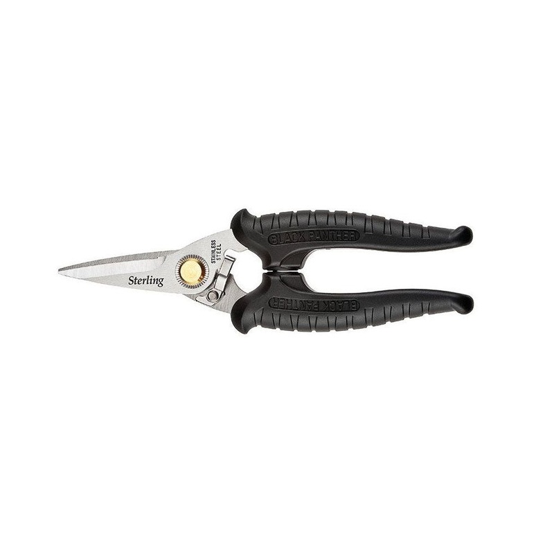 Black Panther 185mm High Tensile Industrial Snips Black