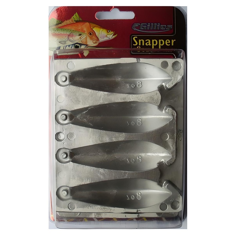 Gillies 8oz Snapper Sinker Mould
