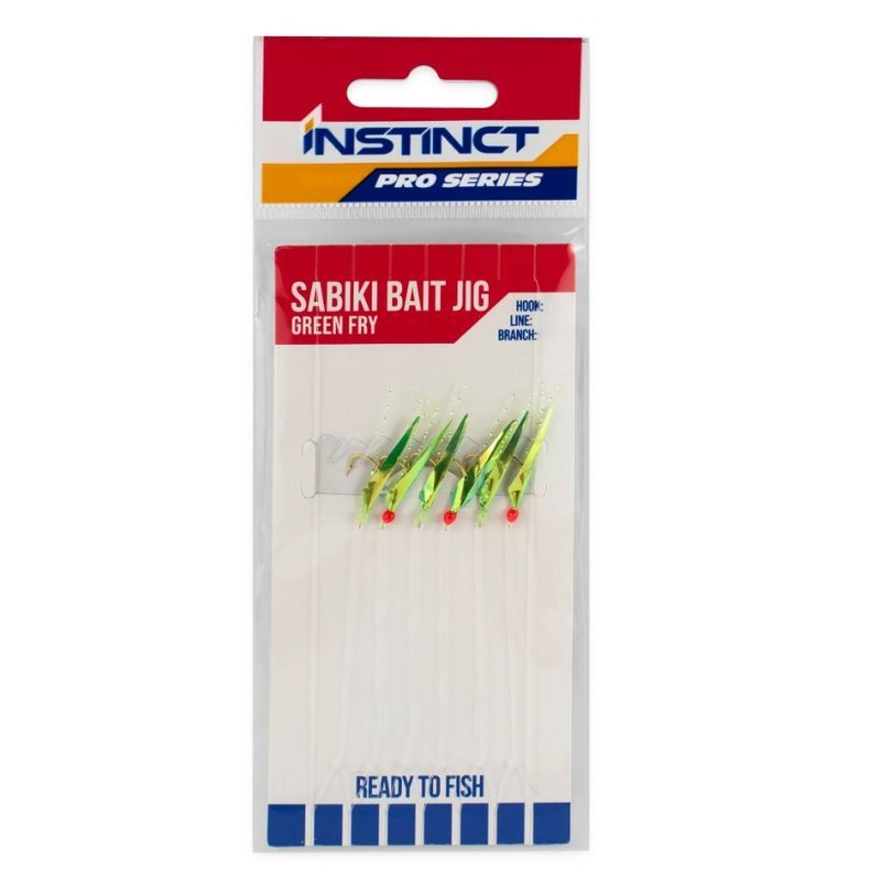 Instinct Pro Sabiki Bait Jig Green Fry