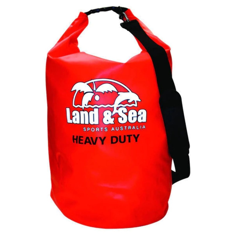 Land & Sea Heavy Duty Dry Bag With Strap Orange