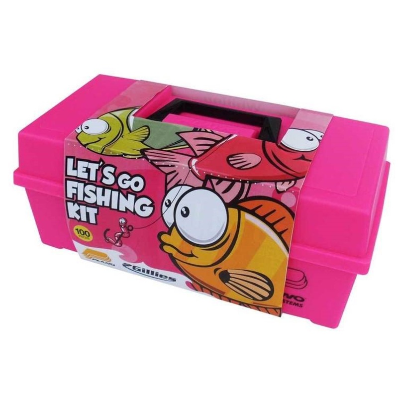 Plano 2100 Let's Go Fishing 100 Piece Tackle Kit