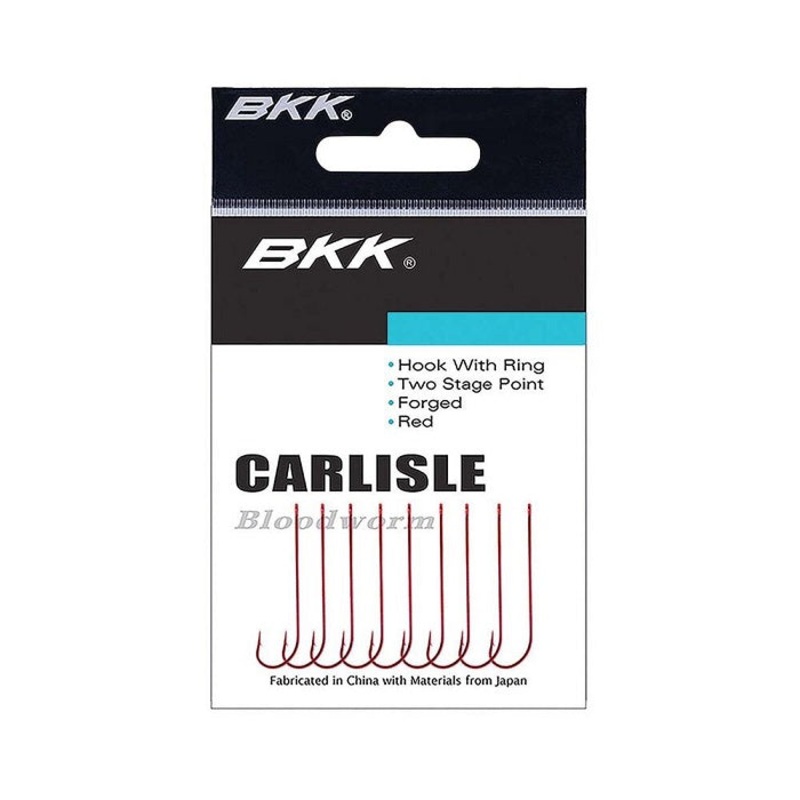 Bkk Carlisle Bloodworm Red Hooks