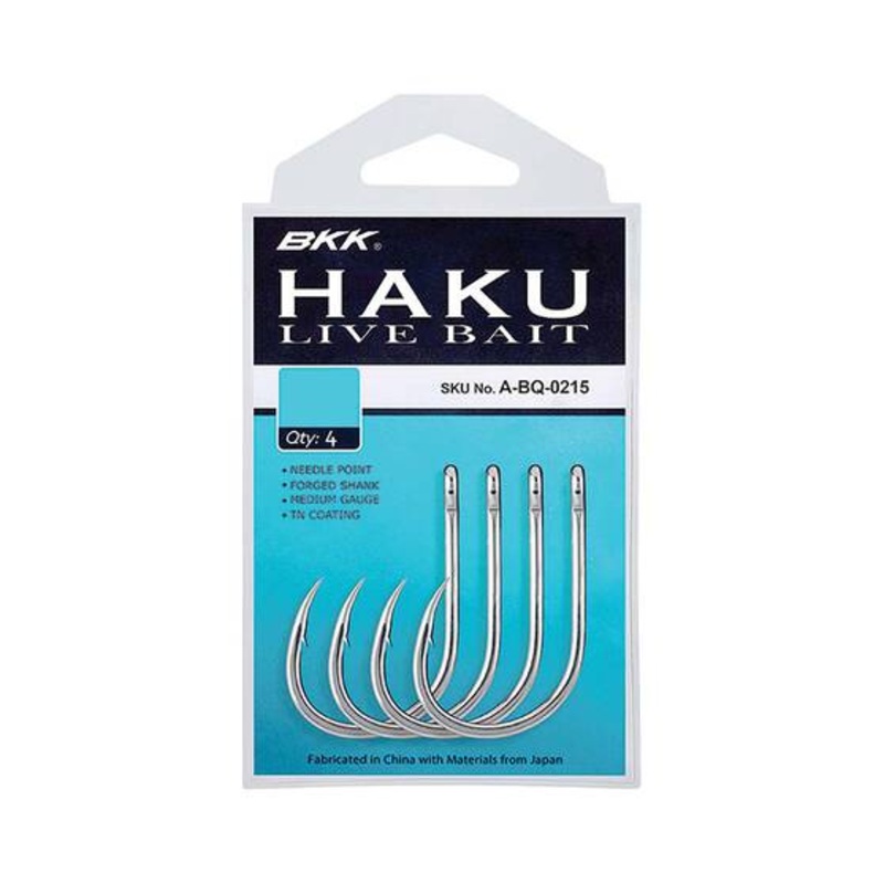 Bkk Haku Livebait Hooks >