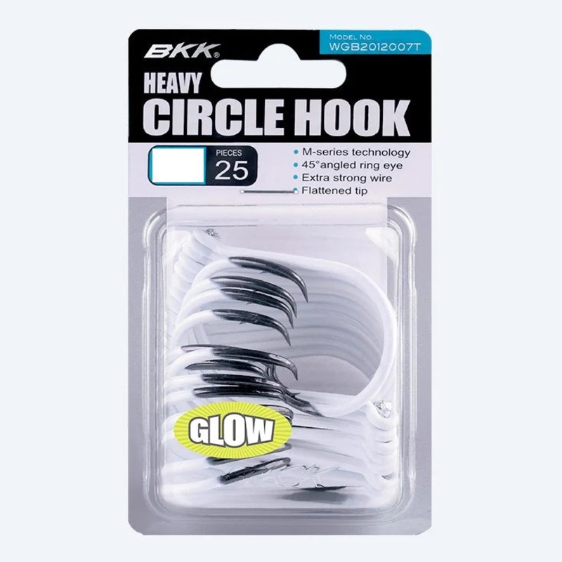 Bkk Heavy Circle Bulk Hooks Glow Finish