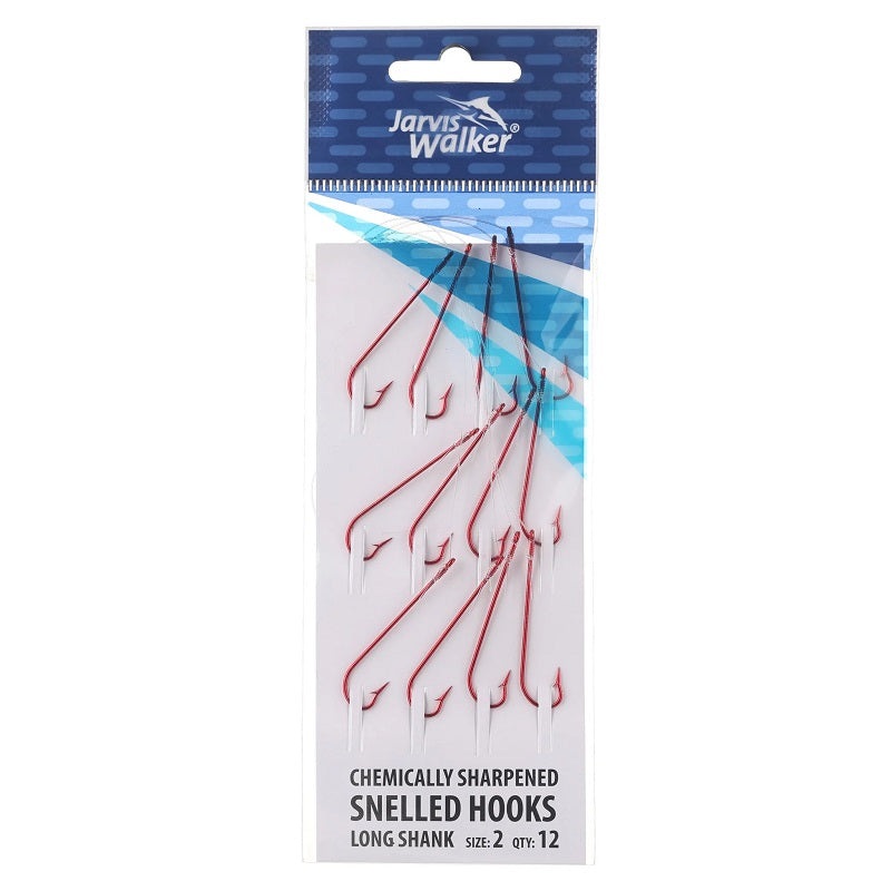 Jarvis Walker Snelled Long Shank Pre-made Rigs >