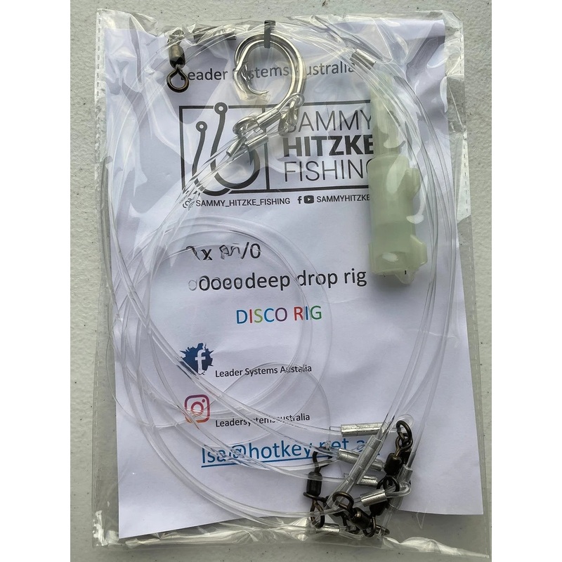 Lsa Deep Drop 6 Hook Disco Pre-made Rig