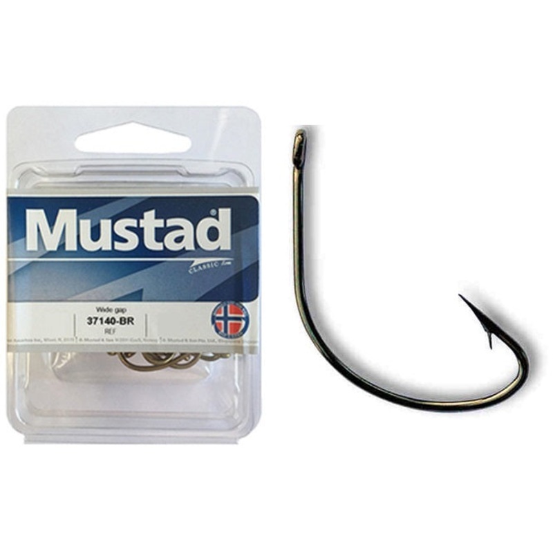 Mustad 37140 Widegape Bulk Hooks