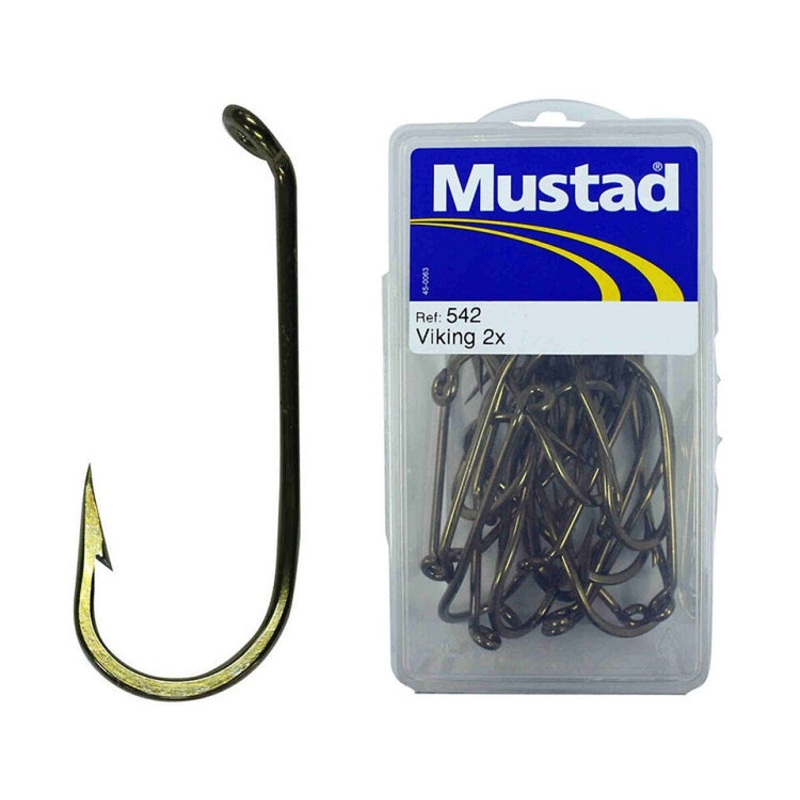 Mustad 542-br French Viking Bulk Hooks