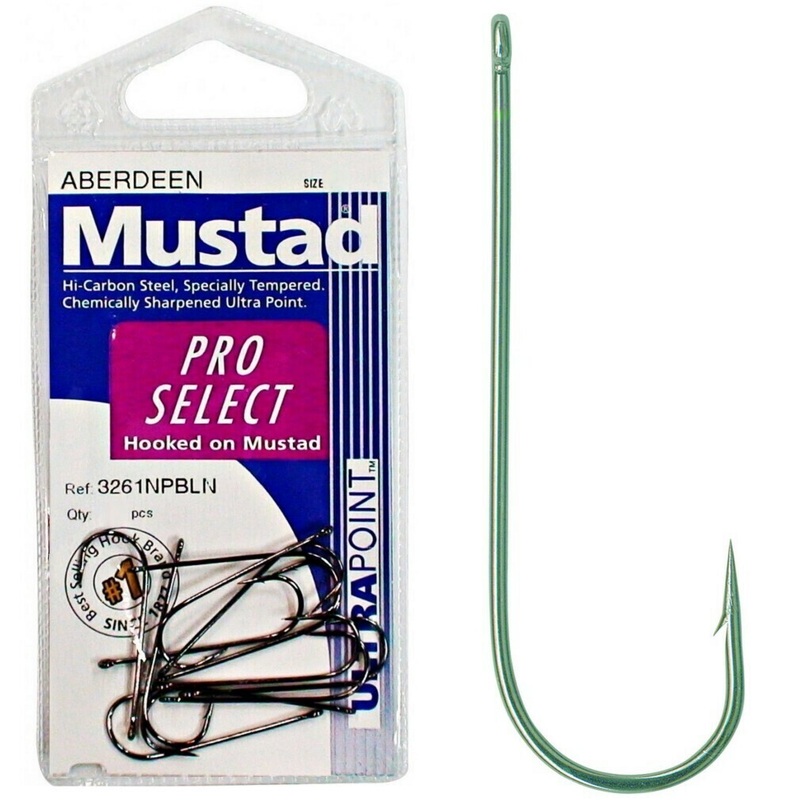 Mustad Aberdeen Hooks Sz 4 (12 Pk)