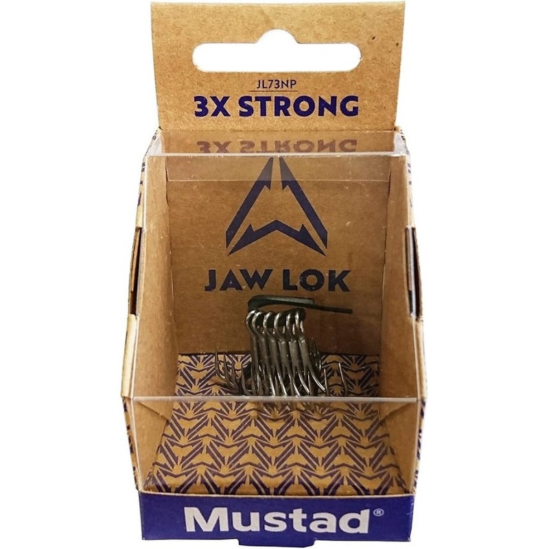 Mustad Jaw Lok 3 Treble Hooks