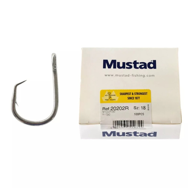 Mustad Tainawa Hooks Sz18 (10 Pk)