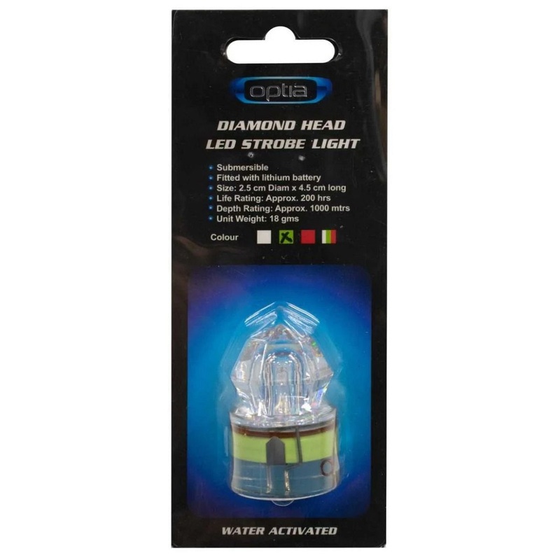 Optia Diamond Head Led Strobe Light Green