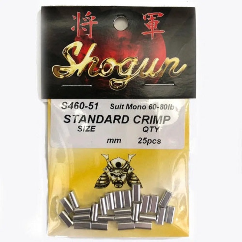 Shogun Standard Crimp (25 Pk)