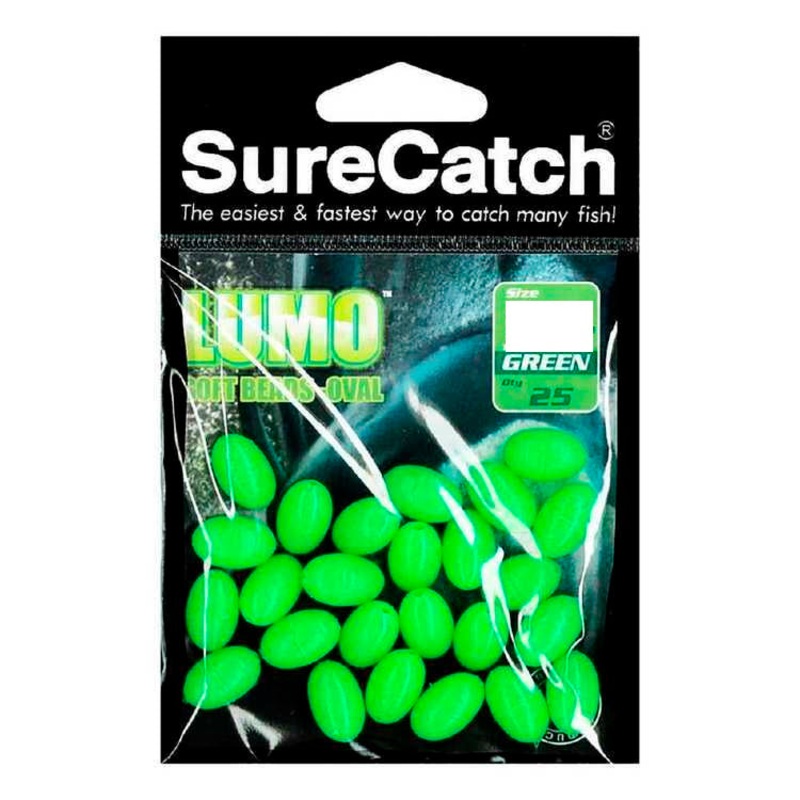 Surecatch Lumo Soft Oval Beads