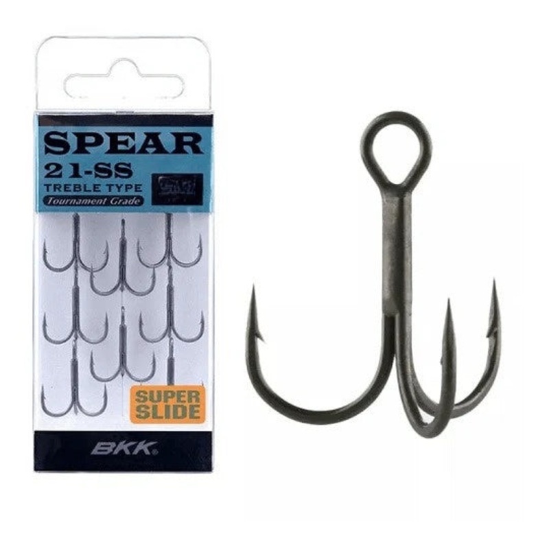 Bkk Spear 21 Ss Treble Hooks