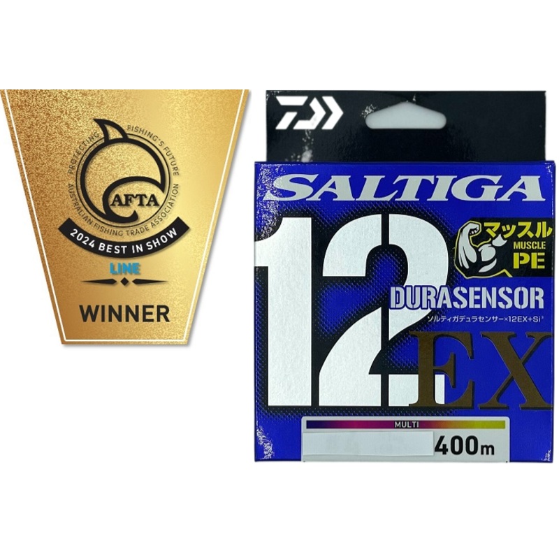 Daiwa Saltiga Durasensor 12 Ex Braided Fishing Line Multi Colour