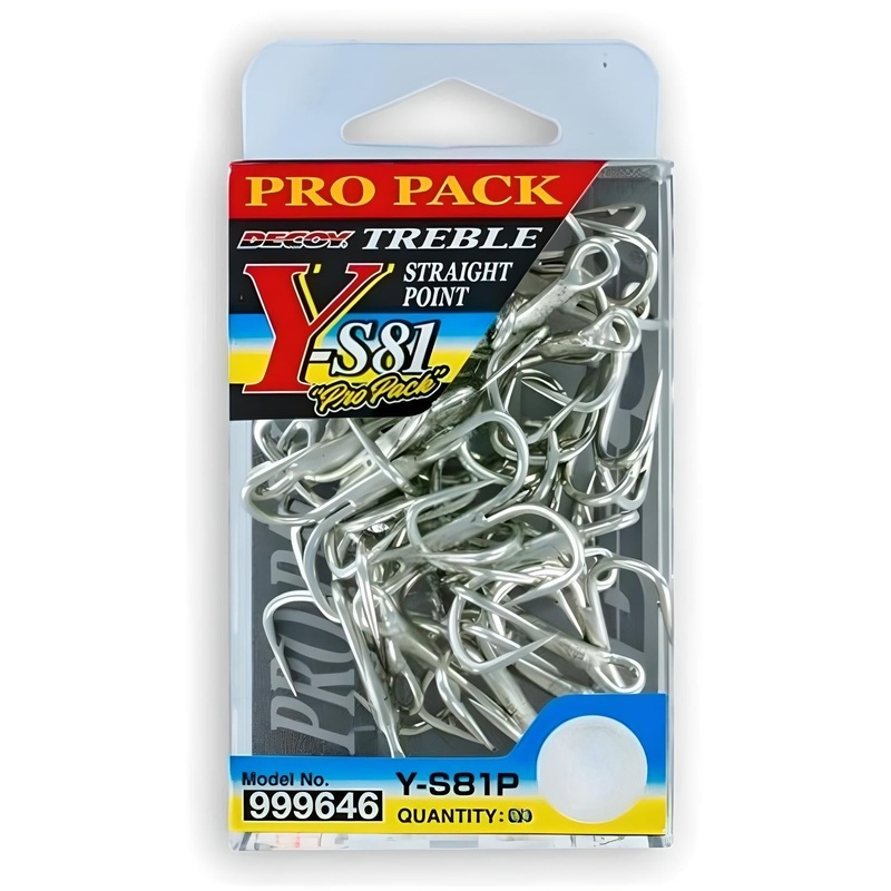 Decoy Y-s81 Bulk Treble Hooks